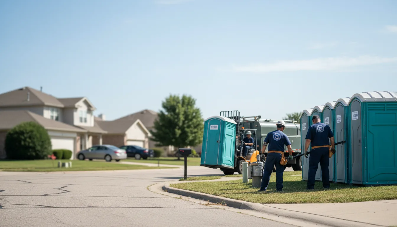 Porta Potty Rental in Humboldt, IL near me